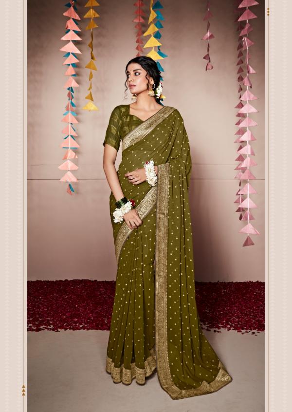 Stavan Rihana 8 New Heavy Georgette Saree Collection